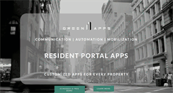 Desktop Screenshot of greenapps.com